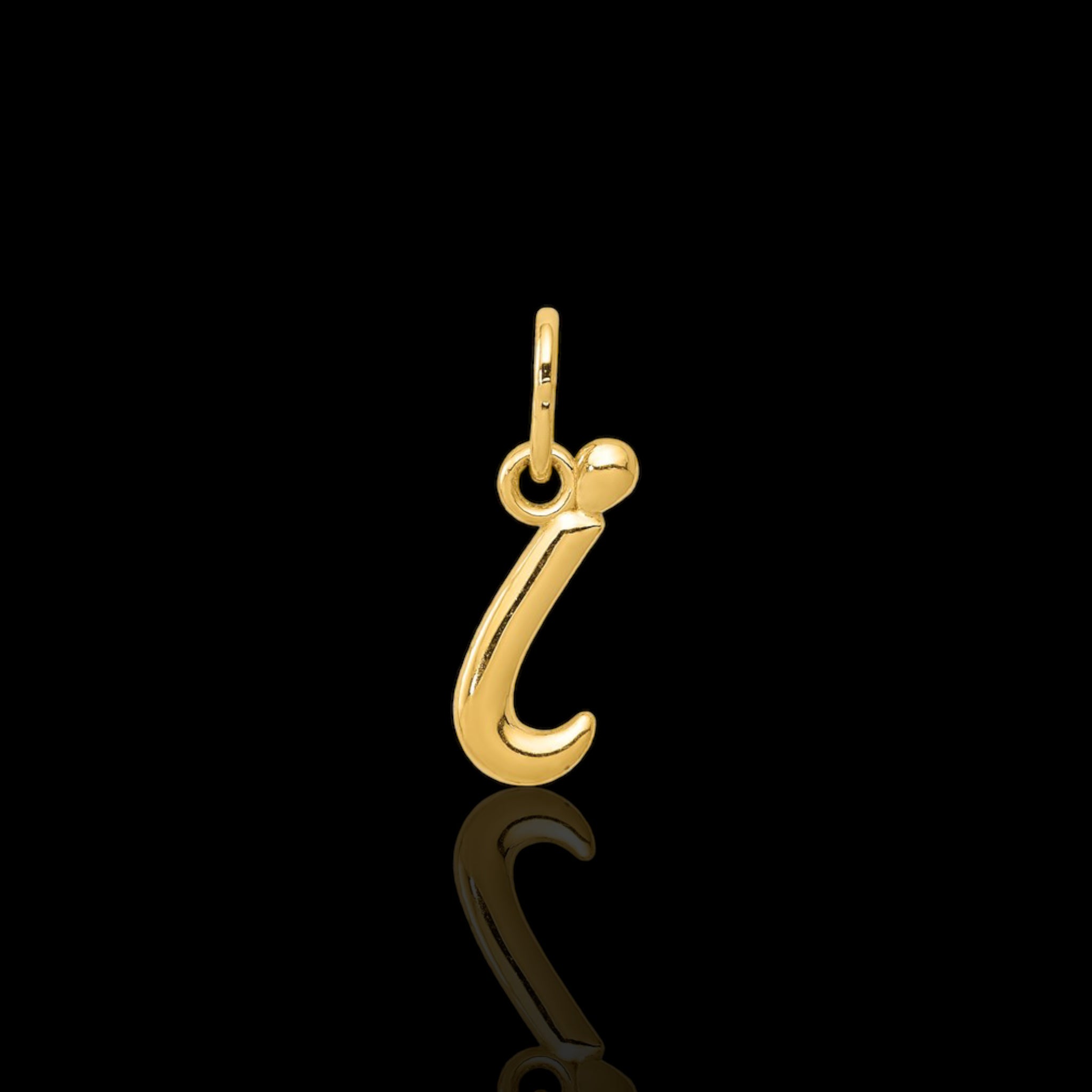 Plain Yellow Gold Initial