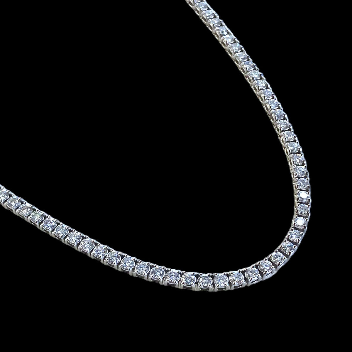 Mini Diamond Tennis Chain