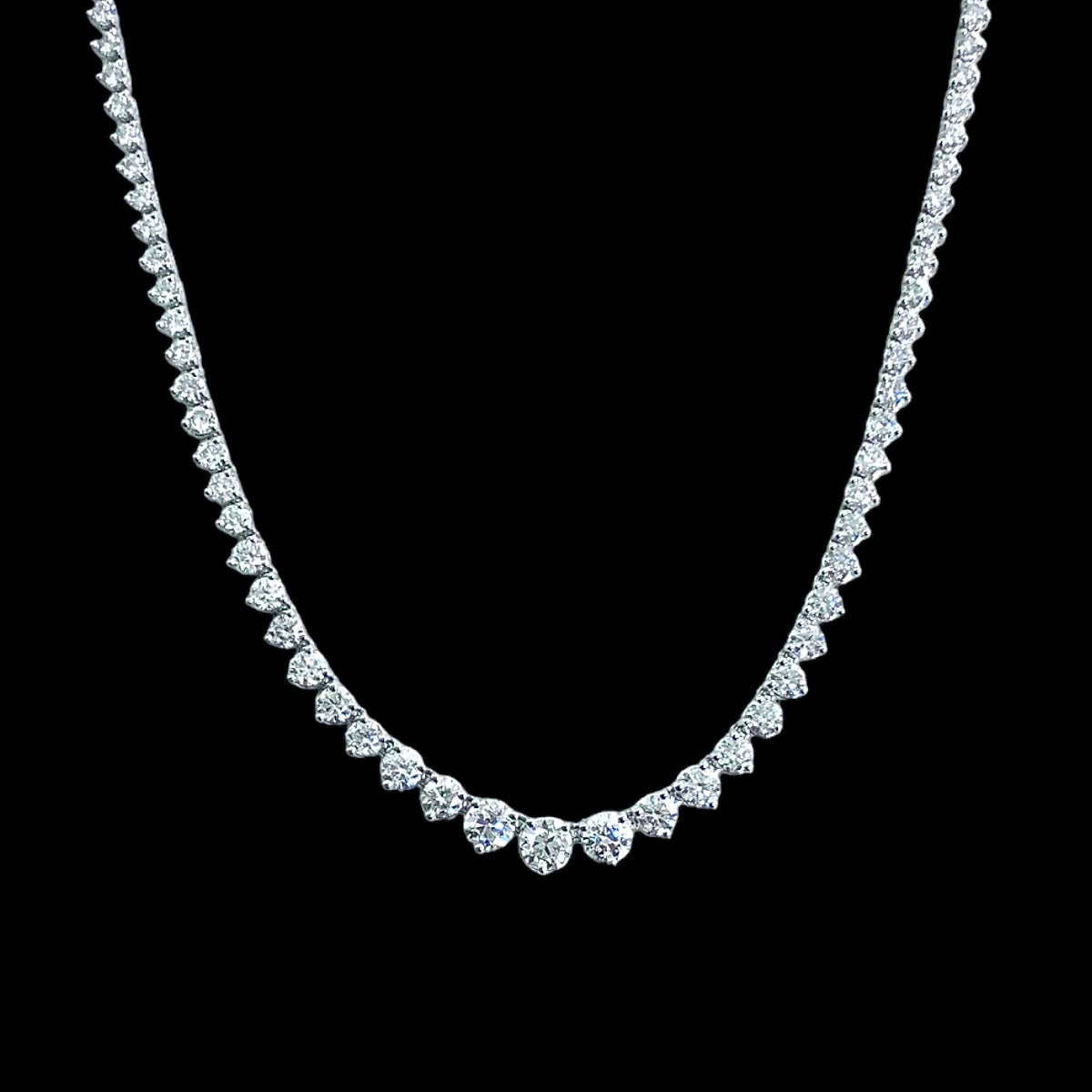 Graduating Tennis Necklace