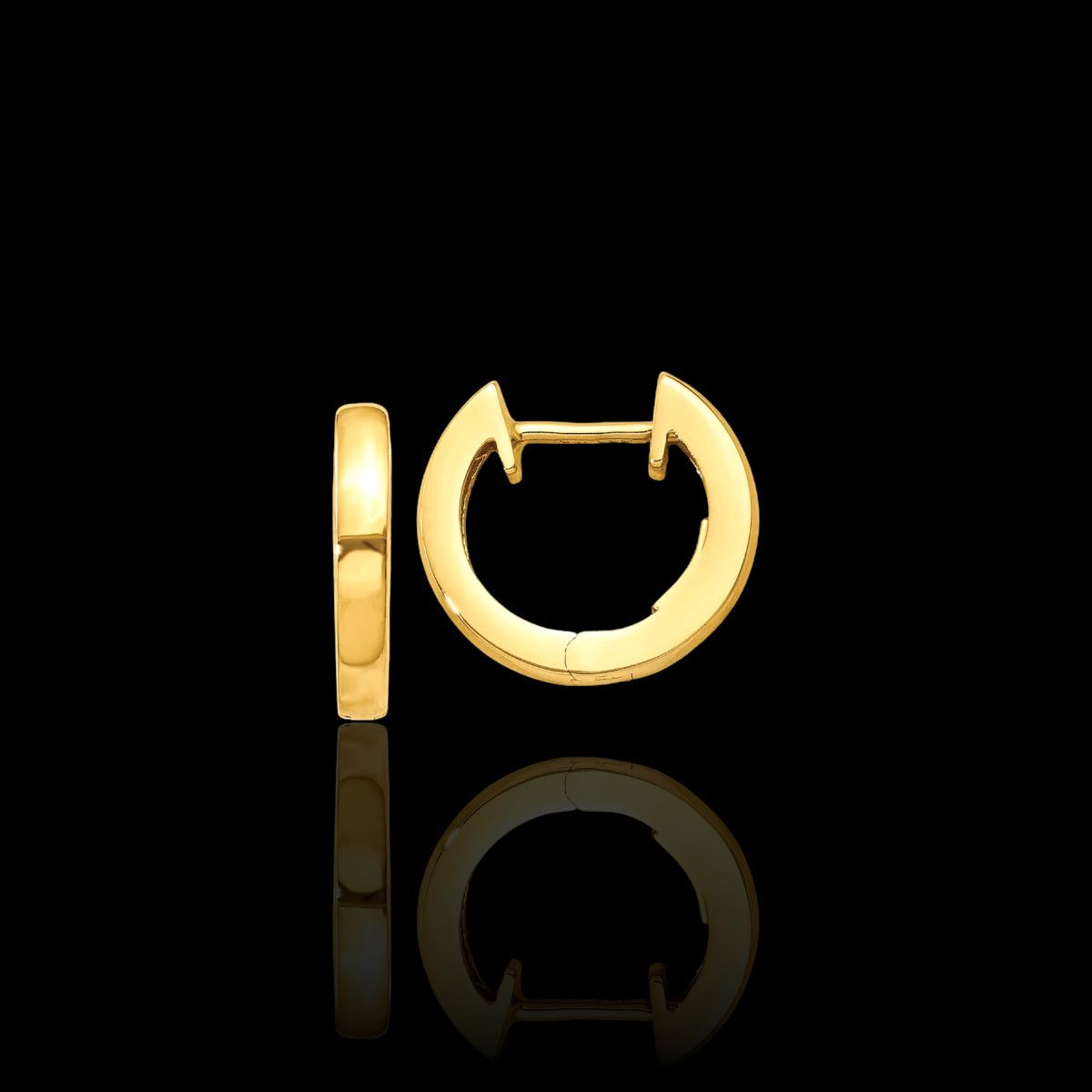 2mm Hinged Hoop Earrings