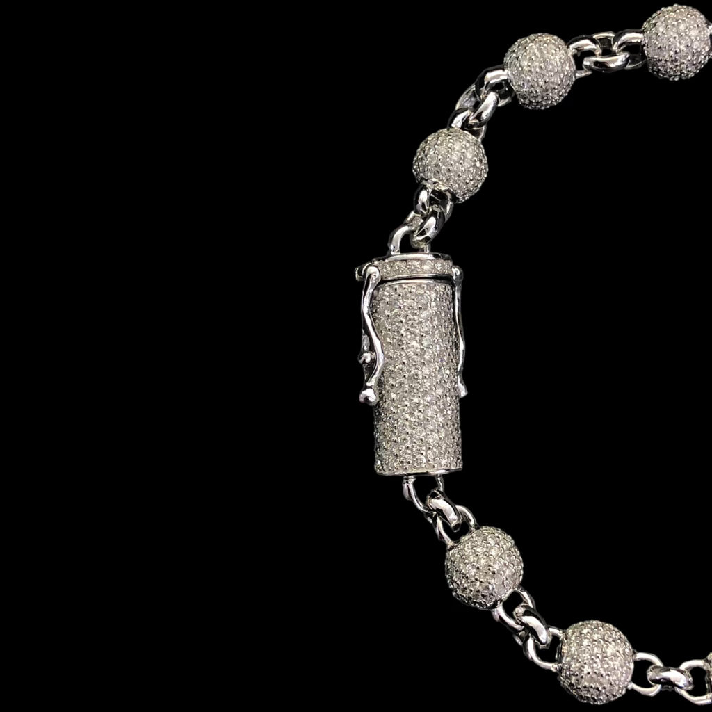 Mini Diamond Ball Bracelet