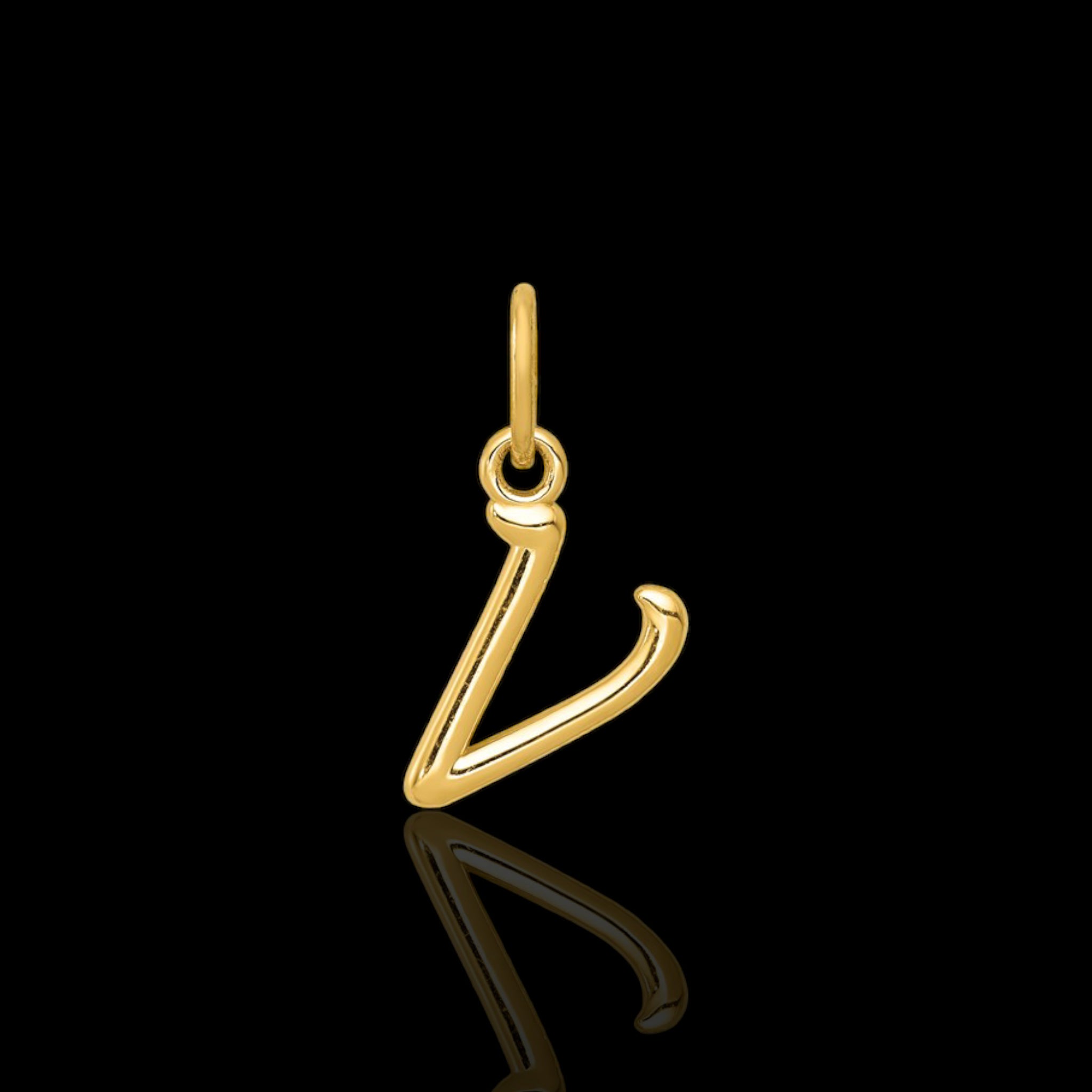 Plain Yellow Gold Initial