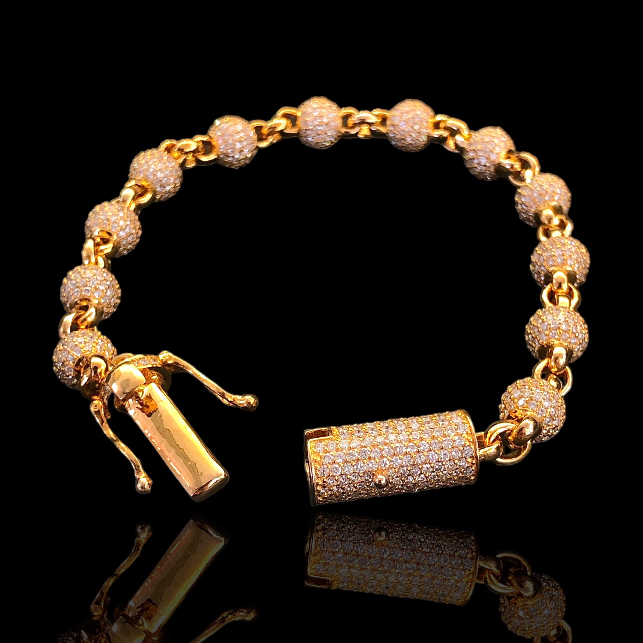 Mini Diamond Ball Bracelet