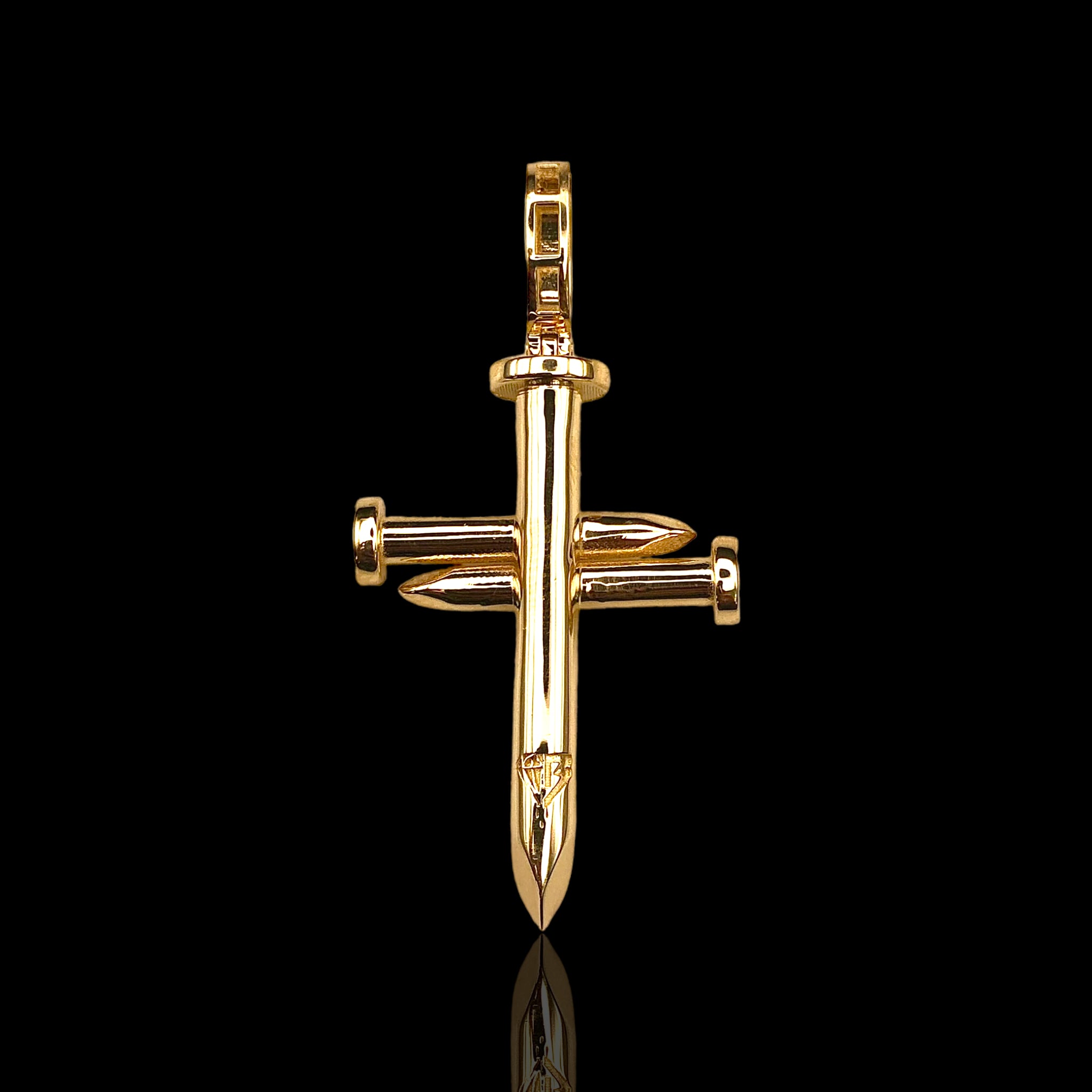 Triple Nail Diamond Cross