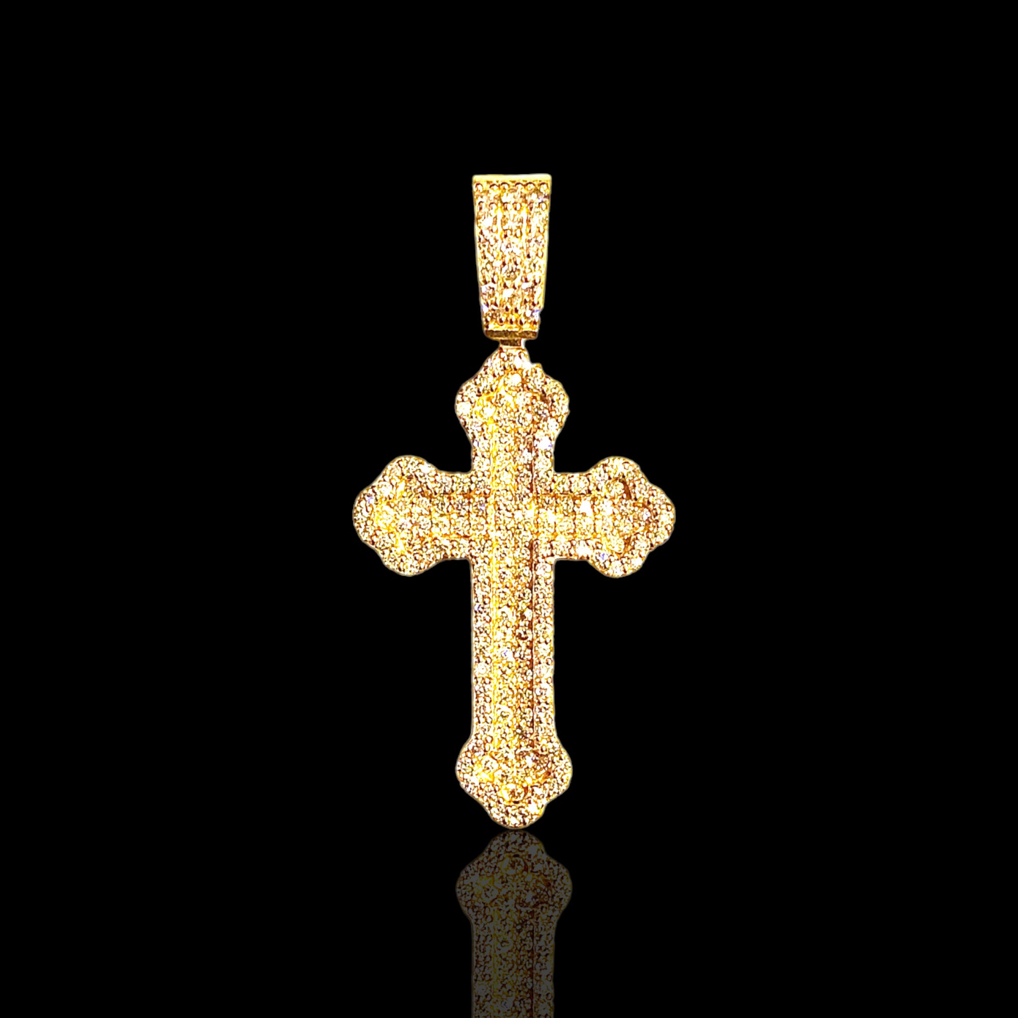 Pave Diamond Cross