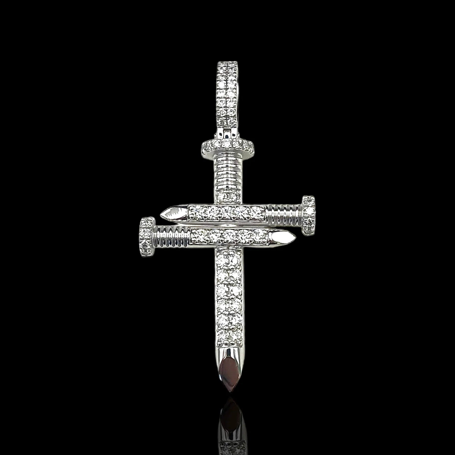 Triple Nail Diamond Cross