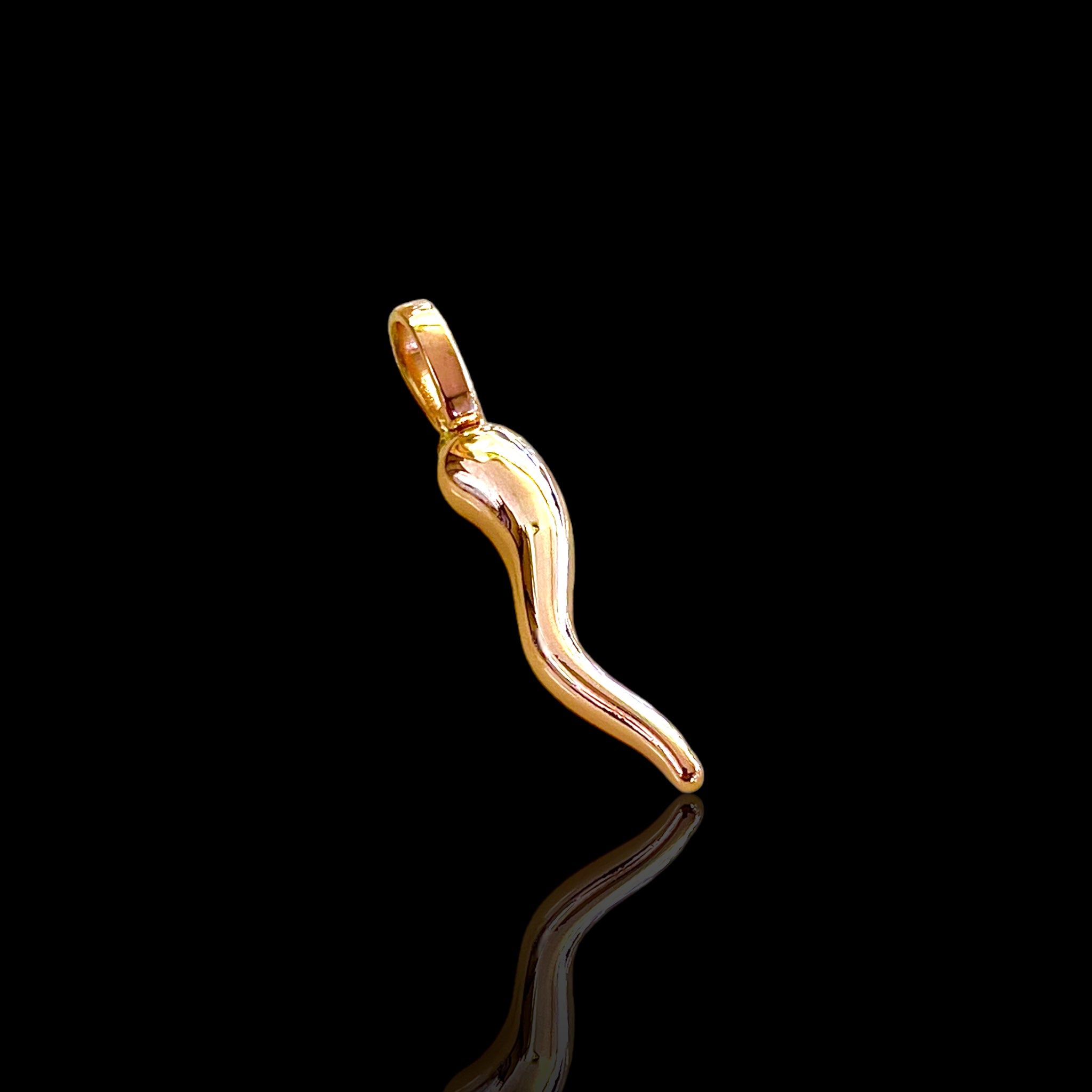 Solid Mini Plain Italian Horn
