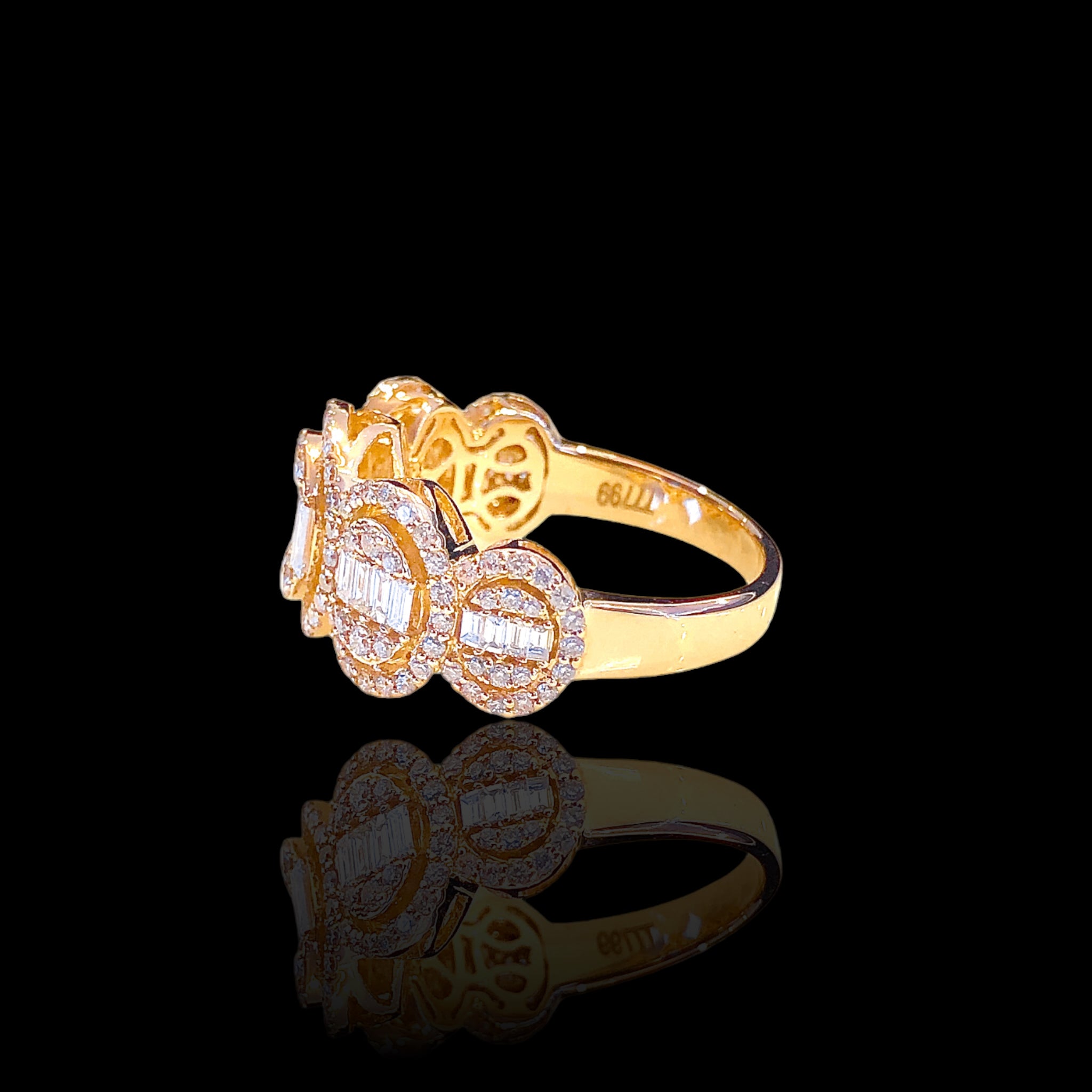 Graduating Oval Ring