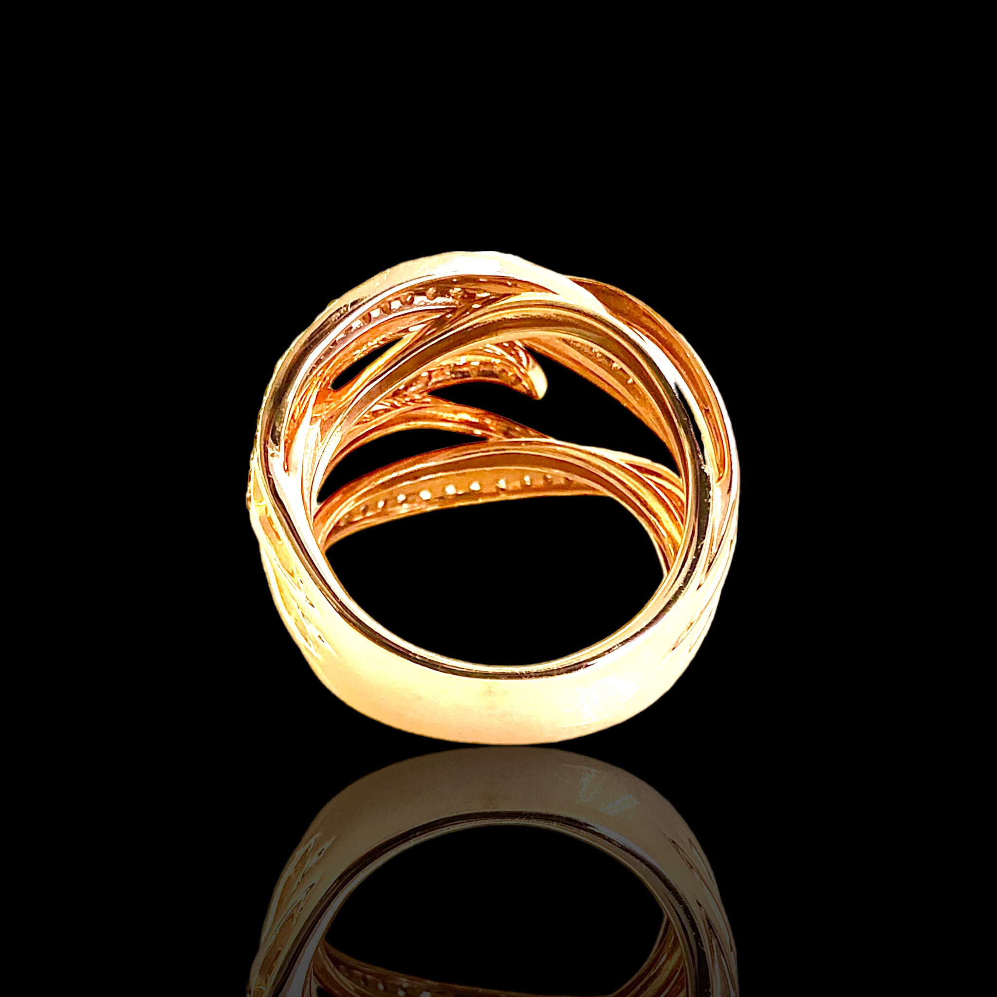 Intertwine Diamond Ring