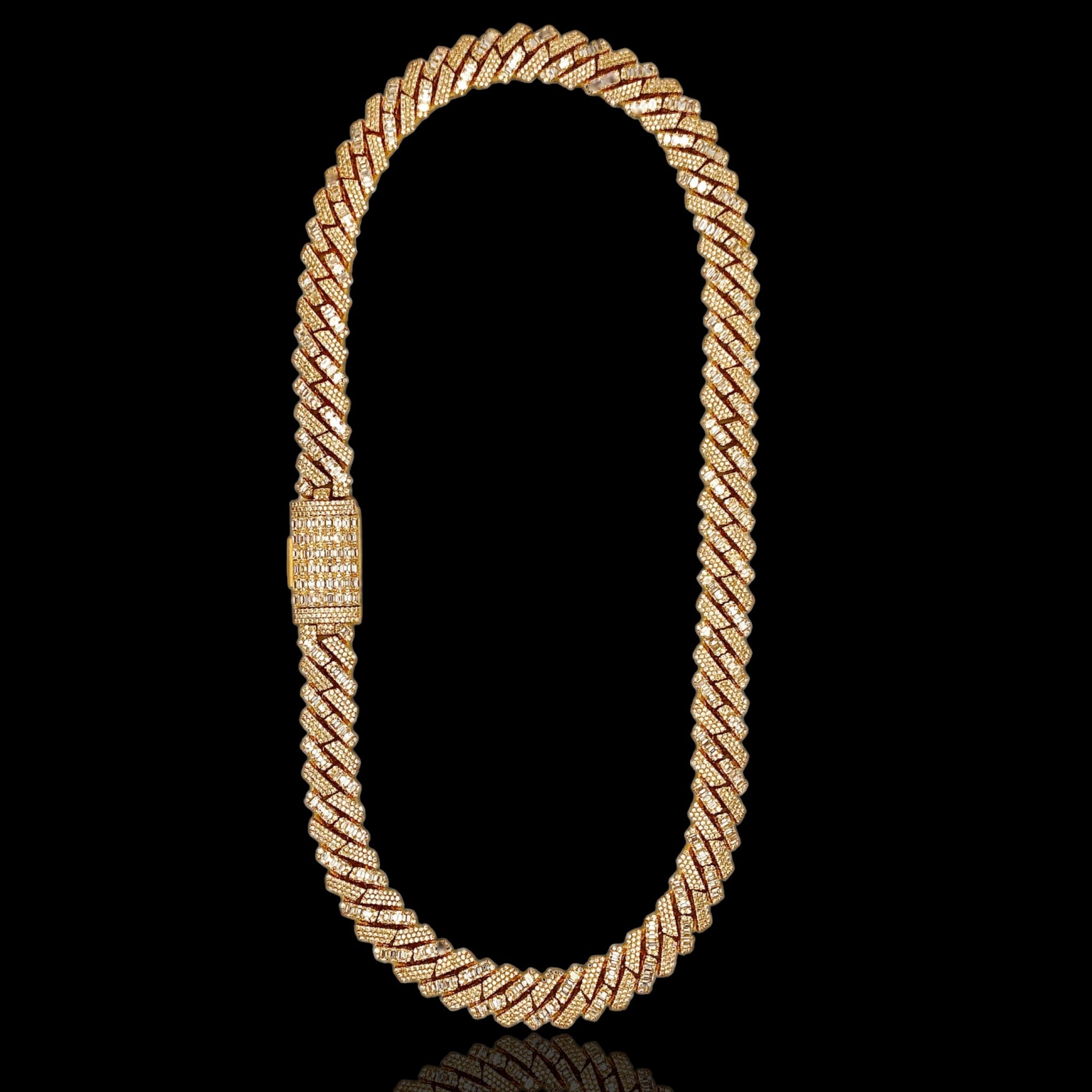 Emerald x Round Diamond Miami Cuban