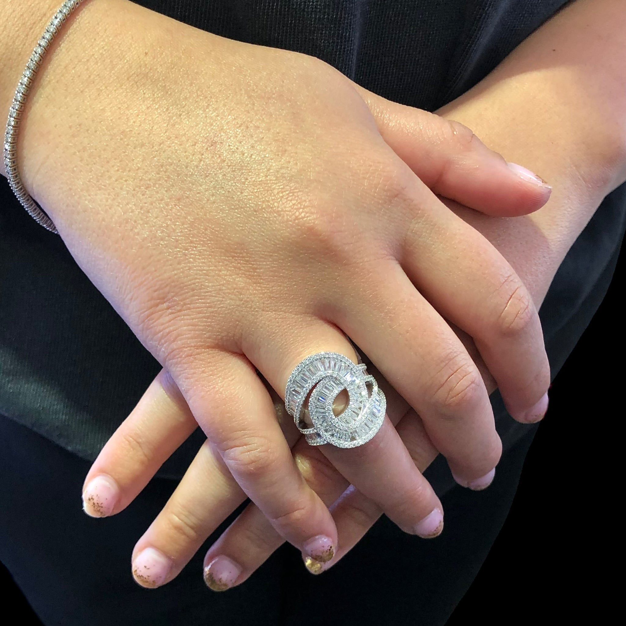 The Intertwine Diamond Ring