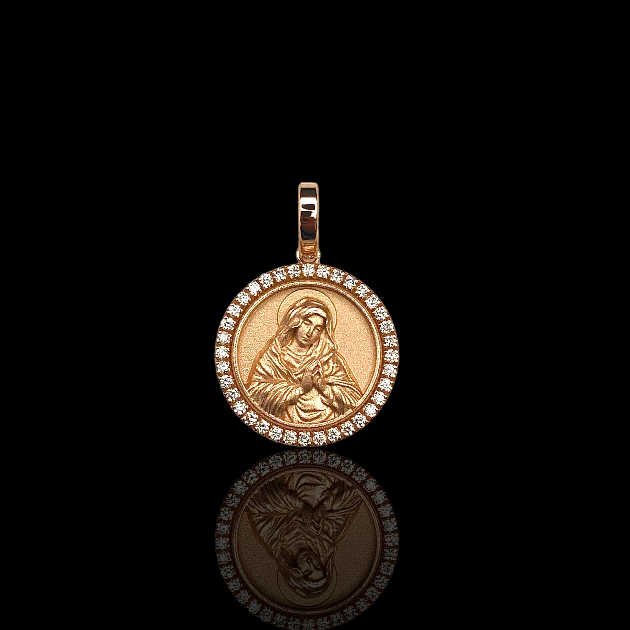 Mini Blessed Mother Pendant