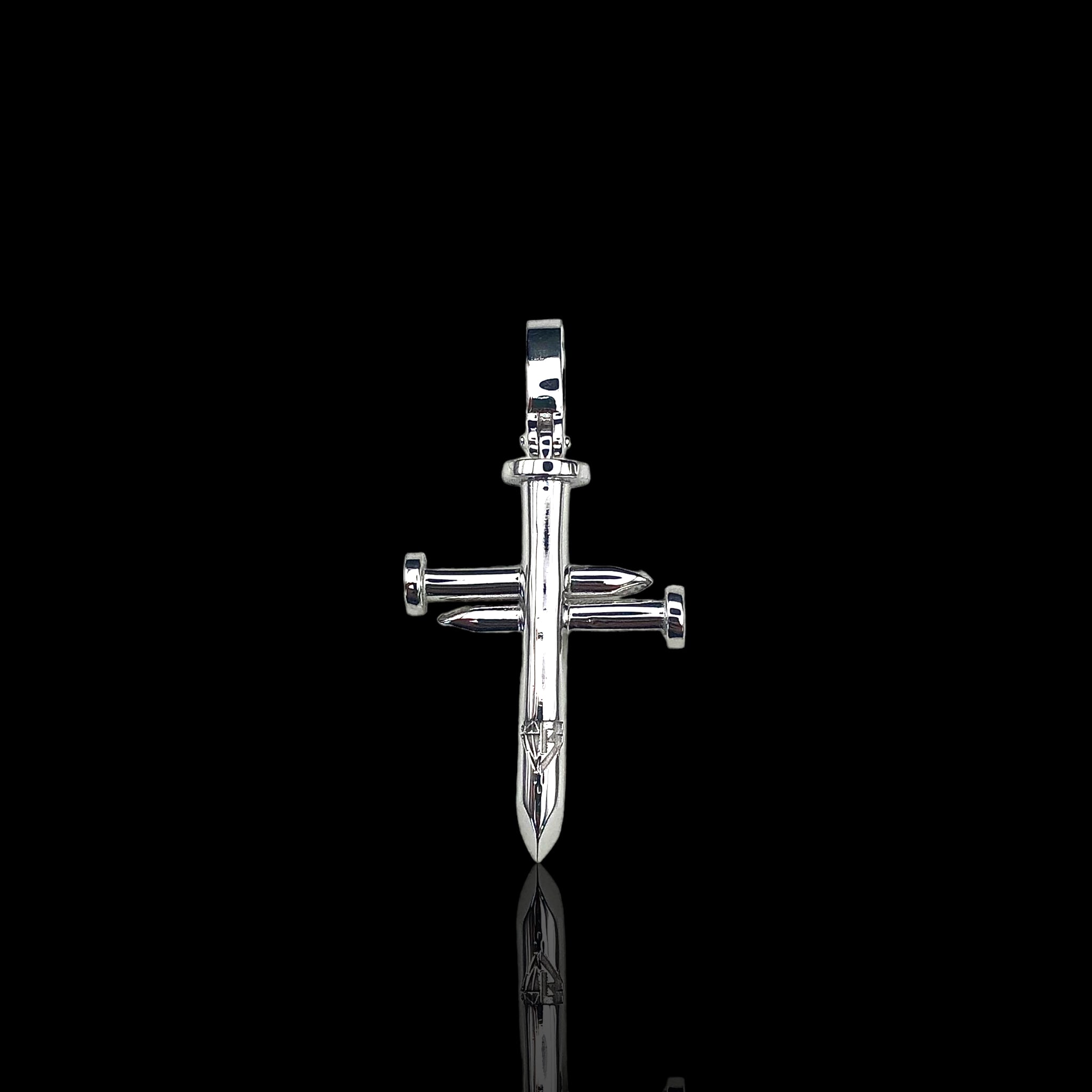 Mini Triple Nail Diamond Cross