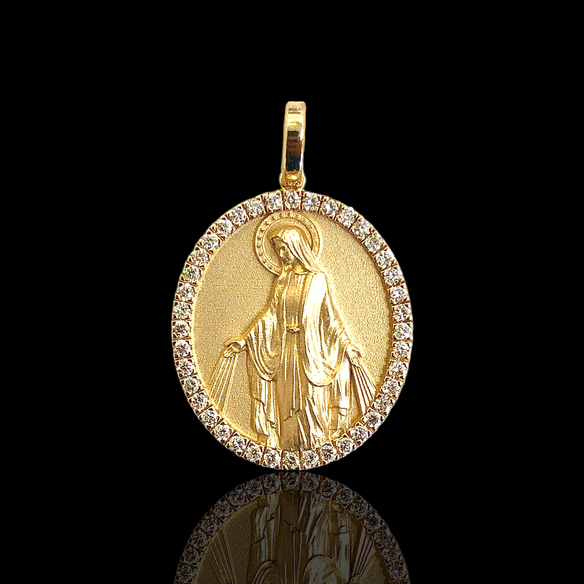 Large Blessed Mother Pendant