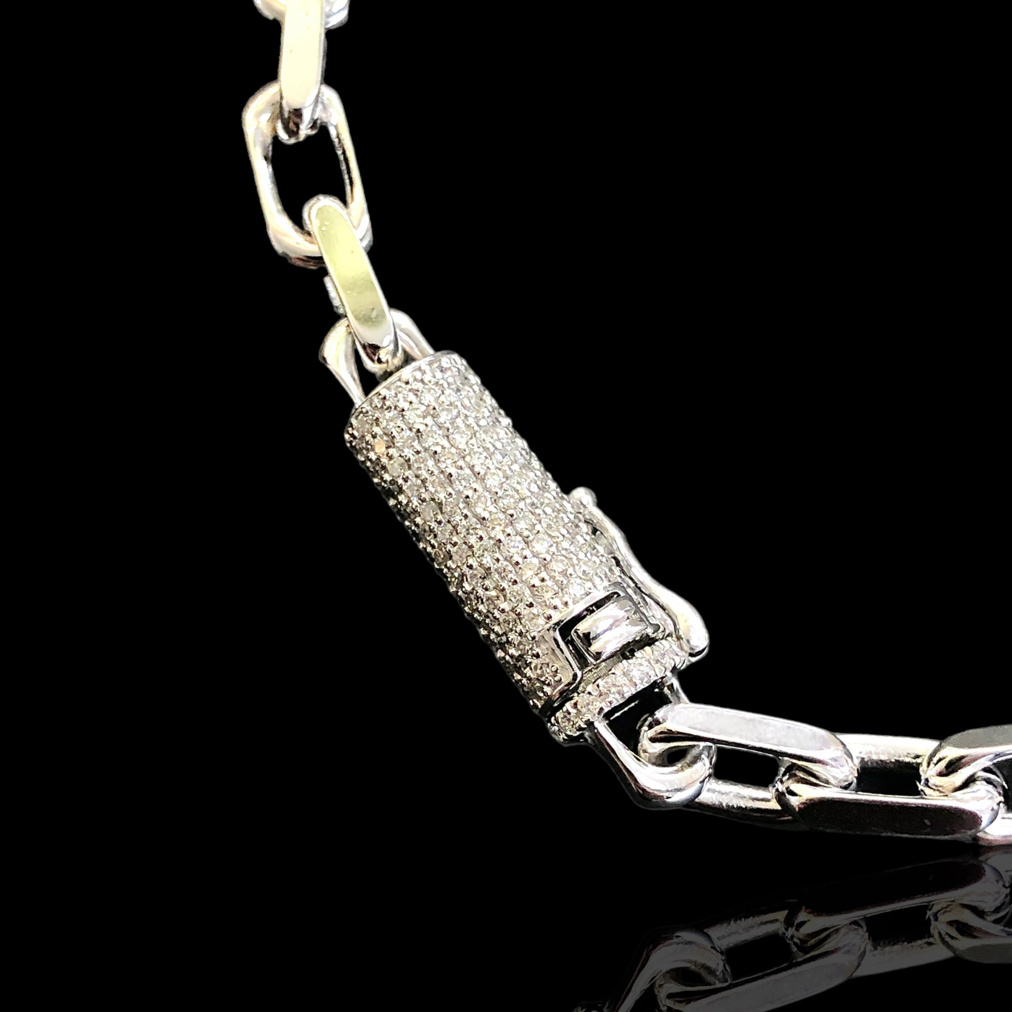 Cable Link x Haniken Diamond Lock Bracelet