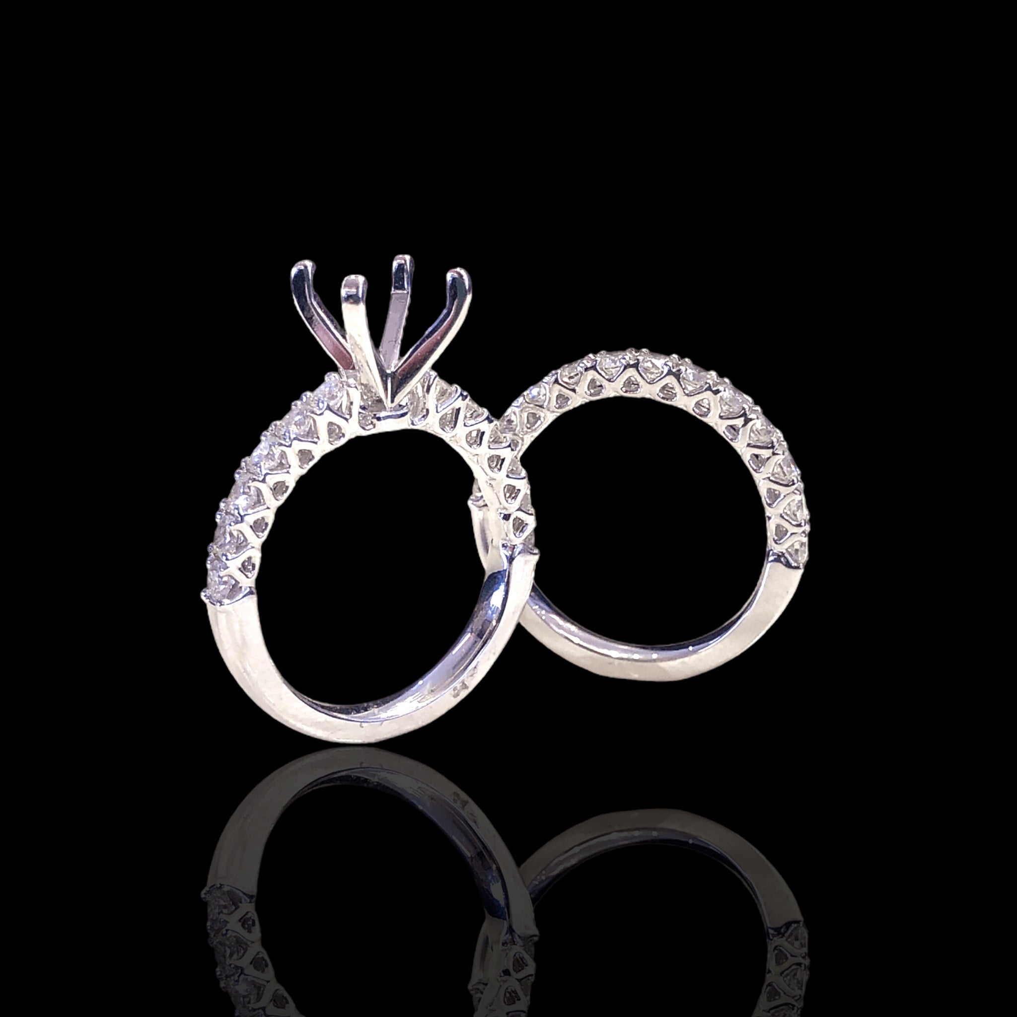 Round Simple Diamond Setting Set