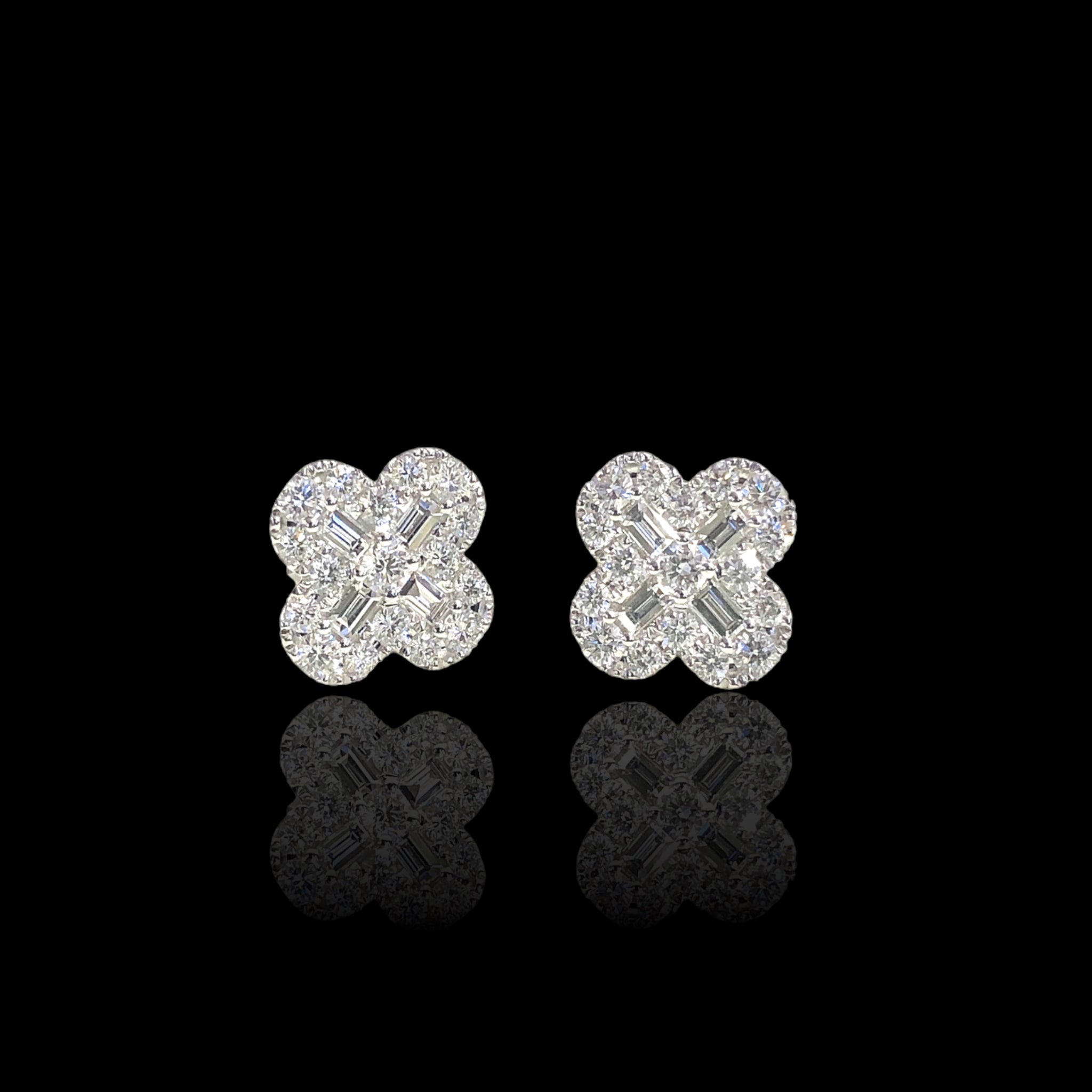 Clover Diamond Earrings