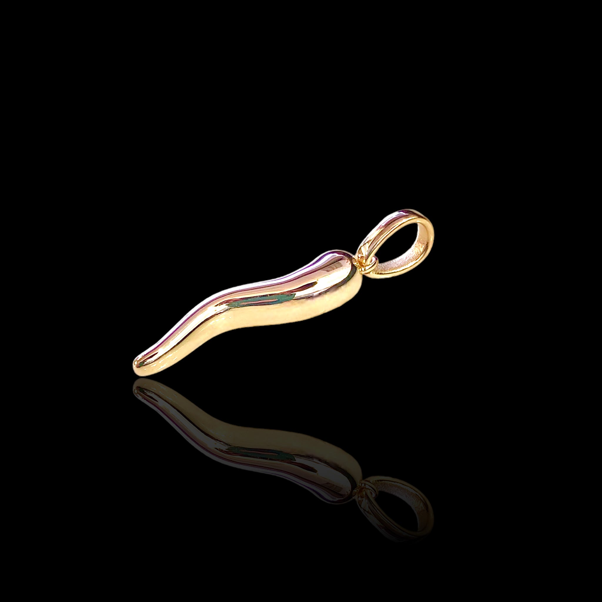 Solid Mini Plain Italian Horn