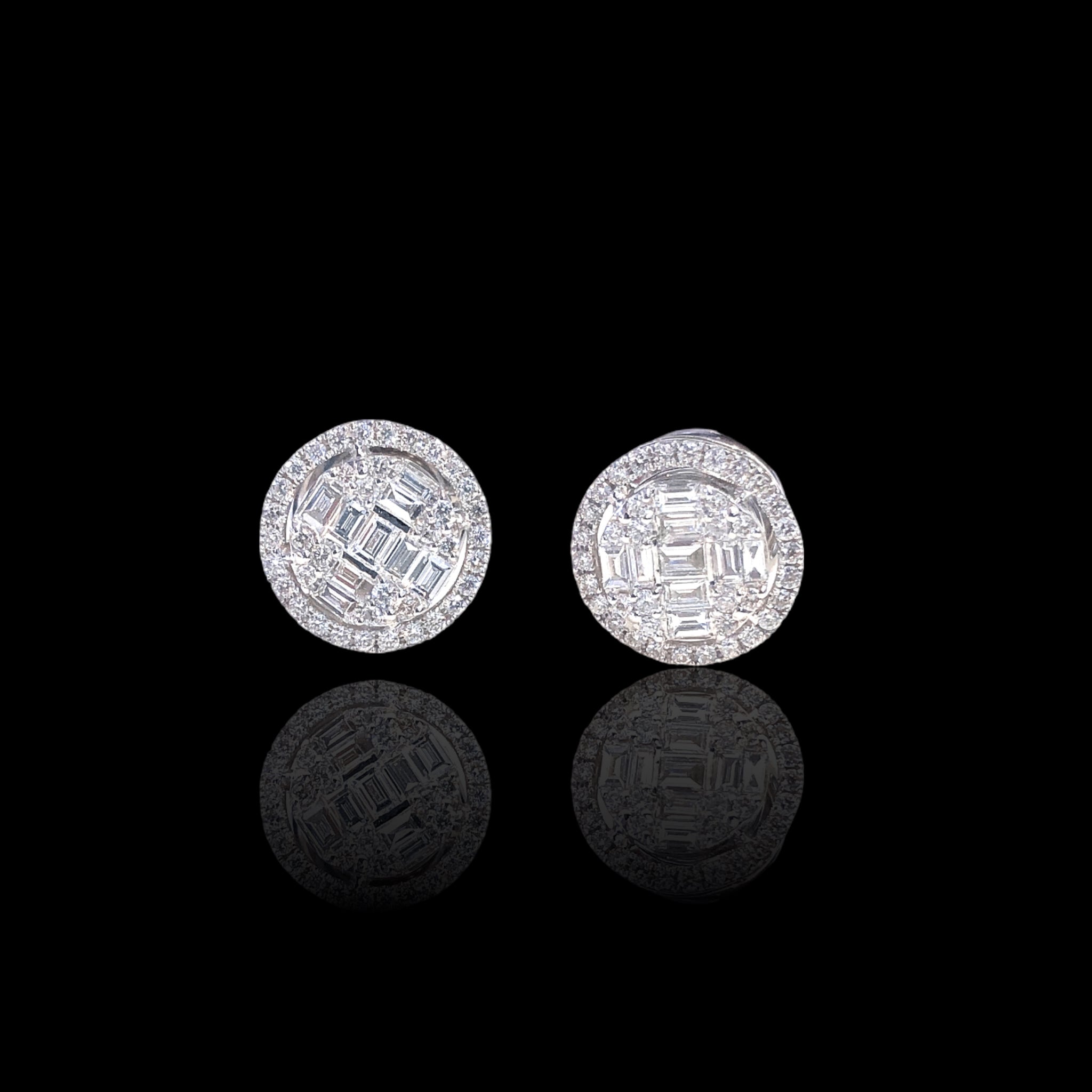 Baguette Diamond Earrings