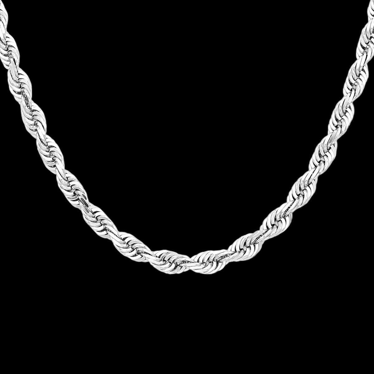5.00mm Rope Chain Necklace