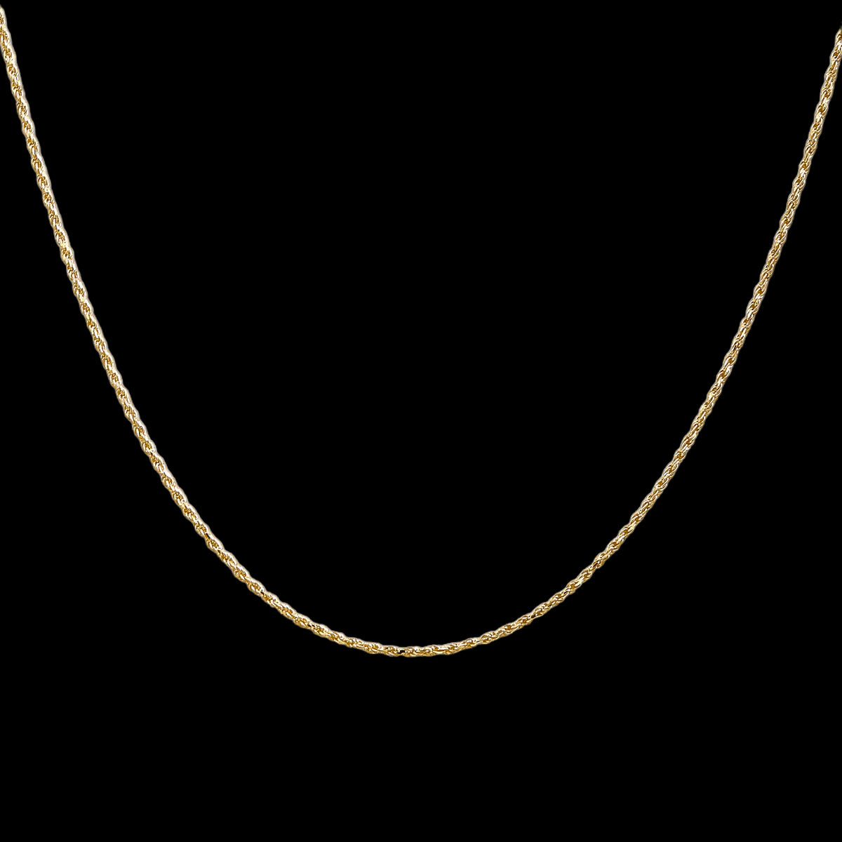 1.15mm Rope Chain Necklace