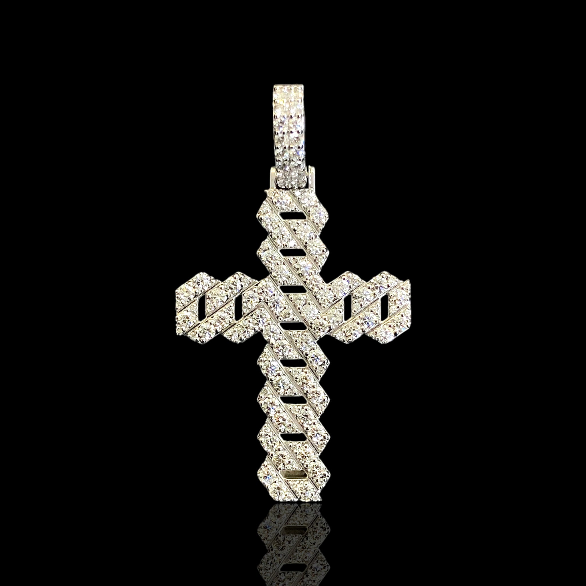 Miami Cuban Diamond Cross