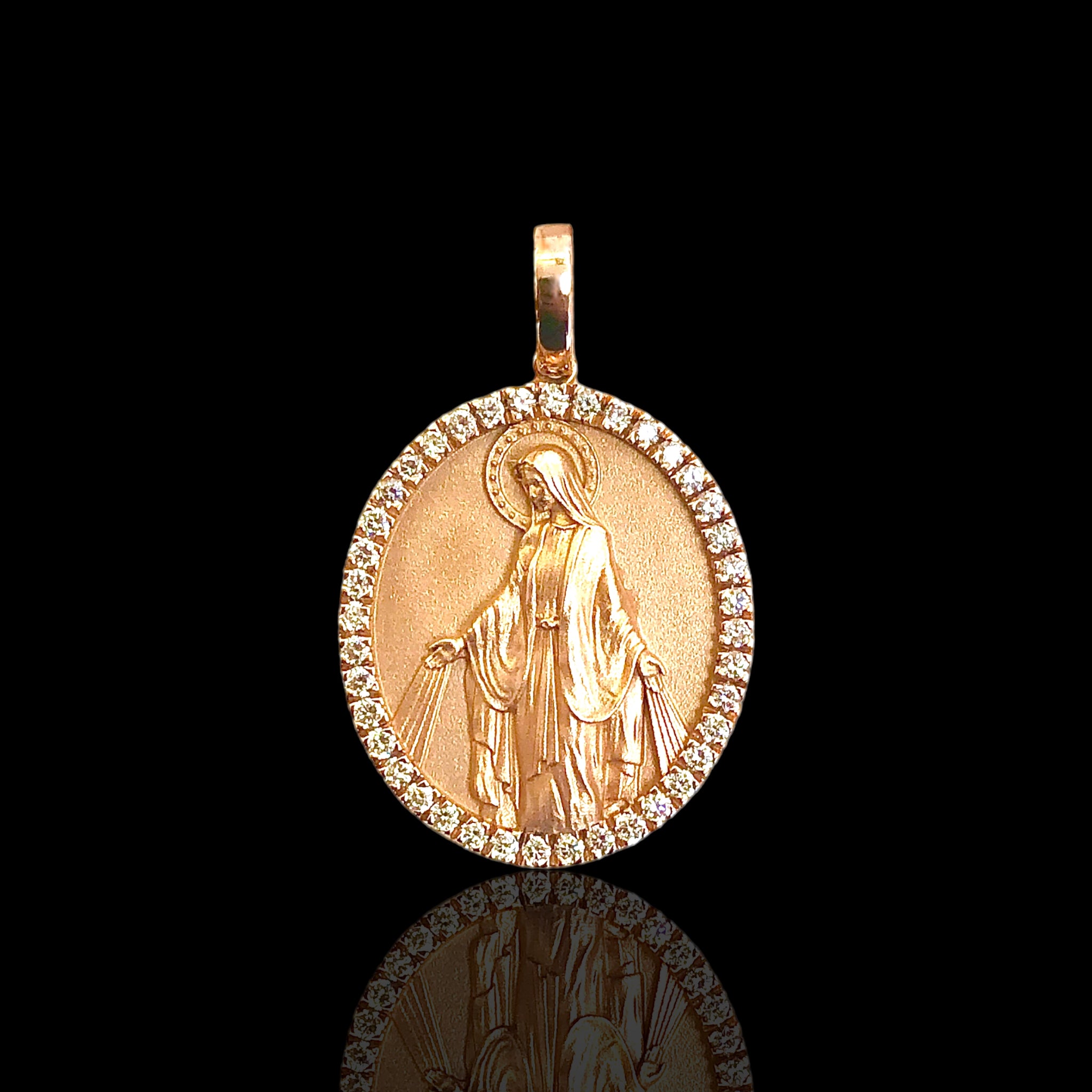 Large Blessed Mother Pendant